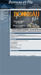 Mobile Screenshot of bonneau-et-fils.com